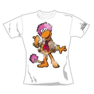 FRAGGLE ROCK - Gobo - biele dámske tričko (Skinny Fit)