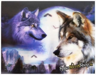 WOLF COLLECTION - Moonlight Wolf - 3D plagát
