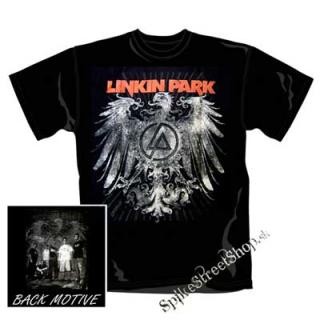 LINKIN PARK - Red Logo - čierne pánske tričko