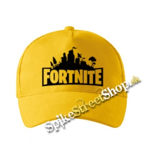 FORTNITE - Logo - žltá šiltovka (-30%=AKCIA)