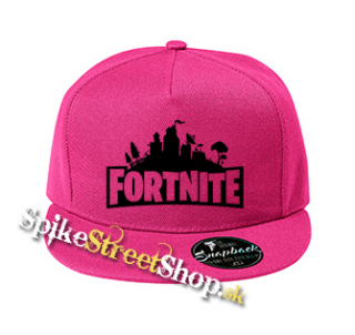 FORTNITE - Logo - ružová šiltovka model "Snapback"