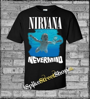NIRVANA - Nevermind - čierne detské tričko