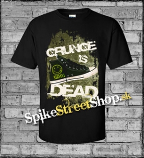 NIRVANA - Sneaker-Grunge is Dead - čierne detské tričko