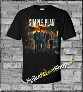SIMPLE PLAN - Band - čierne detské tričko
