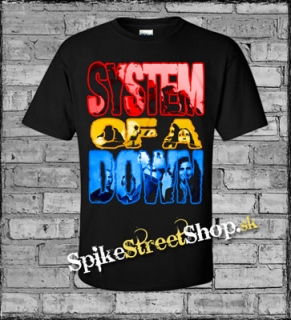 SYSTEM OF A DOWN - Colours - čierne detské tričko