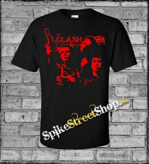 THE CLASH - Band Gun - čierne detské tričko
