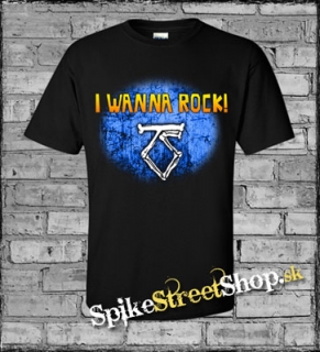 TWISTED SISTER - I Wanna Rock - čierne detské tričko
