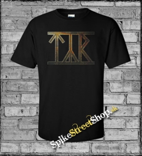 TYR - Logo - čierne detské tričko