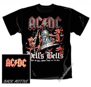 AC/DC - Hells Bells - čierne pánske tričko