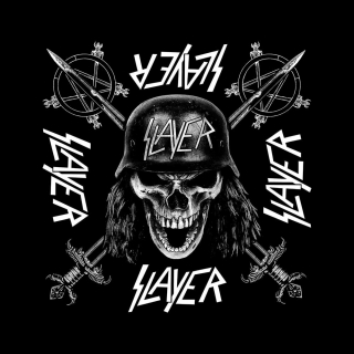 SLAYER - Wehrmacht - čierna bandana šatka