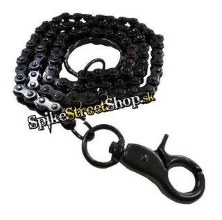 Nohavicová reťaz BIKER KEYRING CHAIN BLACK