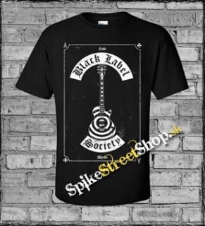 ZAKK WYLDE - Black Label Society Guitar - čierne detské tričko