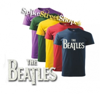 BEATLES - Logo Vintage - farebné detské tričko