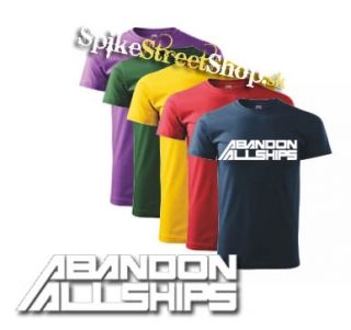 ABANDON ALL SHIPS - farebné detské tričko