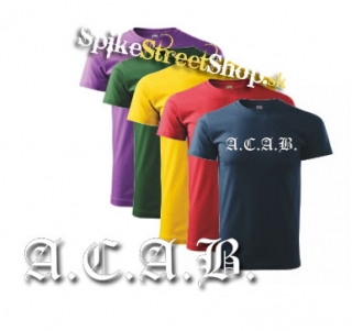 ACAB - farebné detské tričko