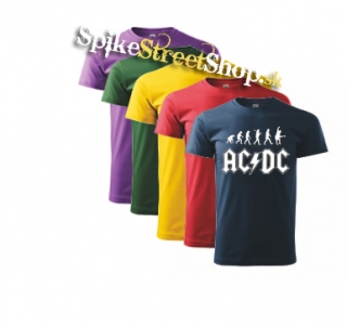 AC/DC - Evolution - farebné detské tričko