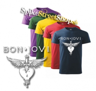 BON JOVI - Heart - farebné detské tričko
