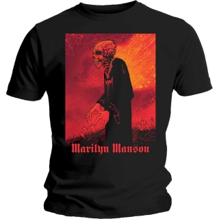 MARILYN MANSON - Mad Monk - čierne pánske tričko