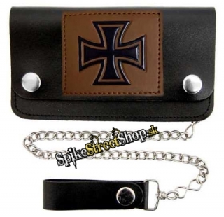 IRON CROSS - Leather Wallet - peňaženka