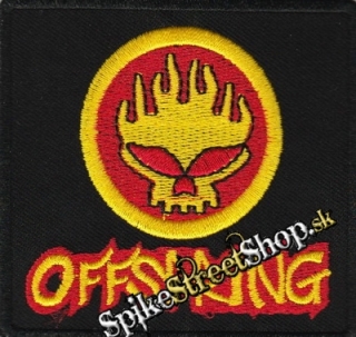 OFFSPRING - Red & Yellow Logo - nažehlovacia nášivka
