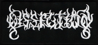 DISSECTION - B&W Logo - nažehlovacia nášivka
