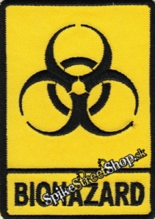 BIOHAZARD - Logo - nažehlovacia nášivka