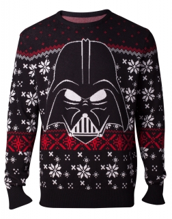 STAR WARS - Darth Vader Knitted Men's Sweater - pánsky sveter
