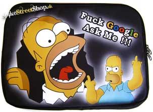 Púzdro na notebook HOMER SIMPSON - Fuck Google Ask Me