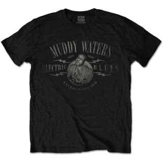 MUDDY WATTERS - Electric Blues Vintage - čierne pánske tričko