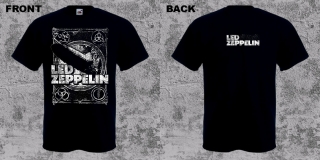 LED ZEPPELIN - Vintage Zeppelin - čierne pánske tričko