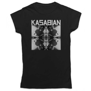 KASABIAN - Solo Reflect - čierne dámske tričko