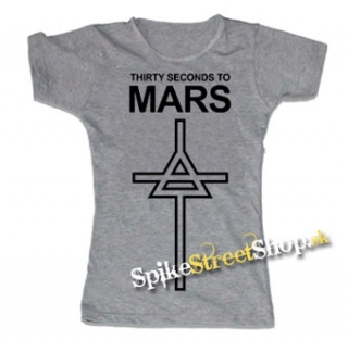30 SECONDS TO MARS - Monolith - šedé dámske tričko