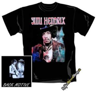 JIMI HENDRIX - čierne pánske tričko