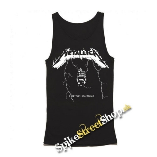 METALLICA - Ride The Lightning - Mens Vest Tank Top - čierne