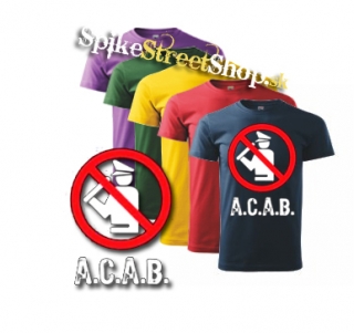 A.C.A.B. - Pictogram - farebné pánske tričko