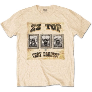 ZZ TOP - Very Baddest - pieskové pánske tričko