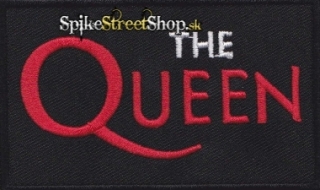 QUEEN - Red Logo - nažehlovacia nášivka