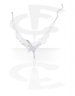 VINTAGE NECKLACE WHITE - dámsky náhrdelník