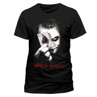 BATMAN - Why So Serious Character - čierne pánske tričko