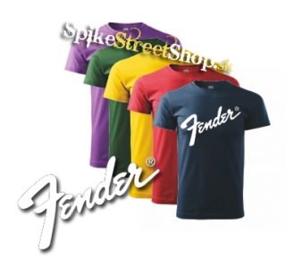 FENDER - Logo - farebné detské tričko