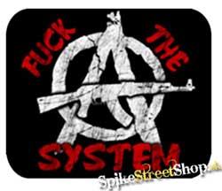 Podložka pod myš FUCK THE SYSTEM - KALASHNIKOV