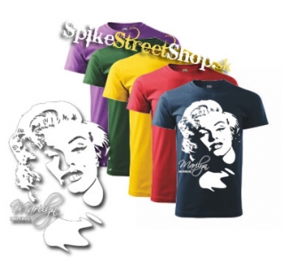 MARILYN MONROE - Portrait - farebné detské tričko