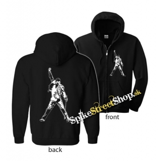 FREDDIE MERCURY - Portrait - mikina na zips