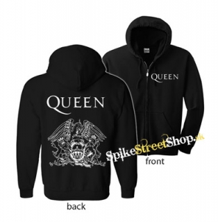QUEEN - Logo - mikina na zips