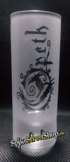 Sklenený poldecák OPETH - Logo