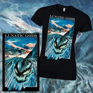 LUNATIC GODS - Čiernohlav - dámske tričko