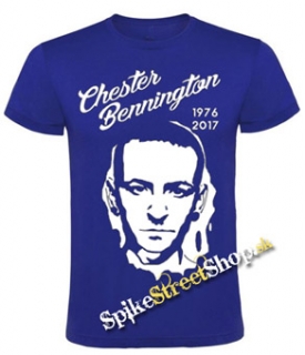 CHESTER BENNINGTON - Portrait Years - detské tričko vo farbe kráľovská modrá