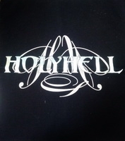 HOLYHELL - Logo - chrbtová nášivka