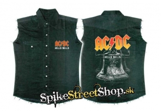 AC/DC - Hells Bells - čierna rifľová vesta