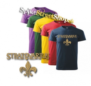 STRATOVARIUS - Gold Logo Vintage - farebné detské tričko